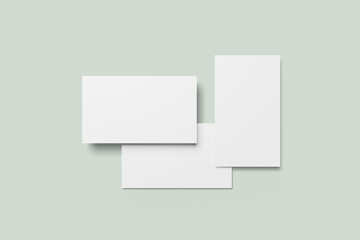 High quality business card mockup