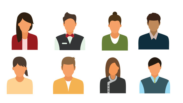 personas vector collection