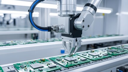 microscope in laboratoryHigh quality microscope placed in a modern laboratory showing scientific research environment, perfect for medical testing, biology and chemistry experiments, healthcare diagno