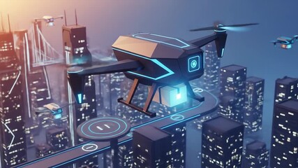 A Futuristic Perspective on City Logistics in a High-Tech Environment