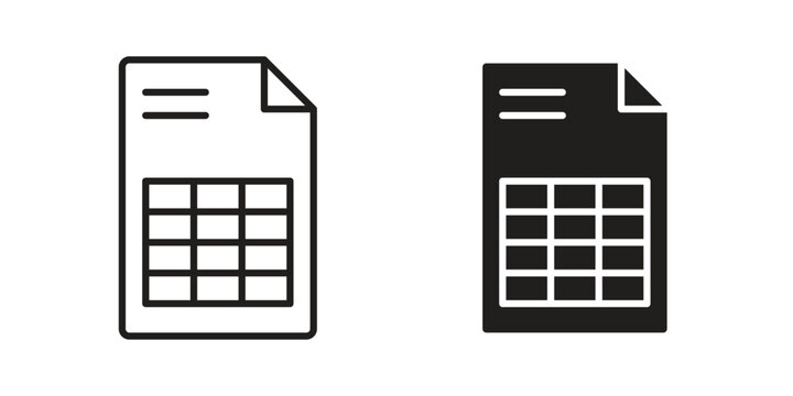 Spreadsheet icon