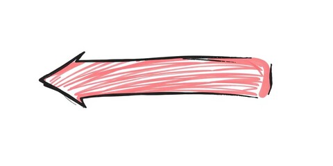 A single, hand-drawn arrow pointing right, with a slightly textured, sketchy style,  rustic,  line art
