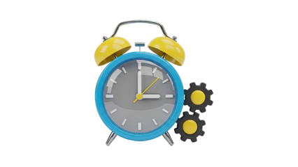 Alarm Clock with Gears