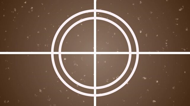 20 seconds old film countdown timer movie from 20 to 0  background 4k animation