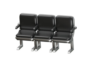 priority seat icon 3d illustration render