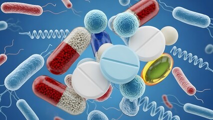 3d rendered illustration of a dna