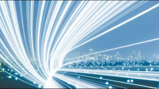 High-speed internet signals are reaching the city.