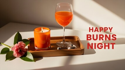 Celebrating robbie burns day with traditional scottish toasts and cheer