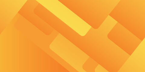Abstract orange and yellow geometric background. Dynamic shapes composition. Cool background design for posters.