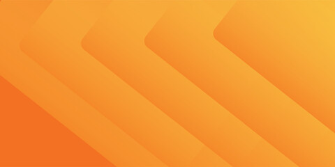 Abstract orange and yellow geometric background. Dynamic shapes composition. modern