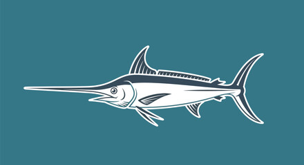 Fototapeta premium Business team celebrating success with confetti in modern office vector illustration