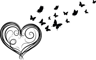 Business team celebrating success with confetti in modern office vector illustration