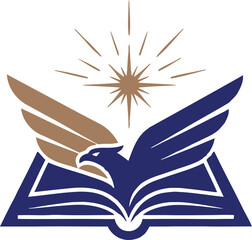 Businesswoman celebrating success with confetti in modern office vector illustration