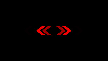 Left and right directional arrow background.