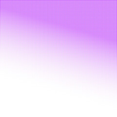 Purple gradient halftone dot pattern isolated on transparent background