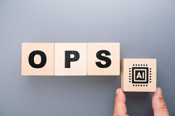 Operations with Artificial Intelligence Concept