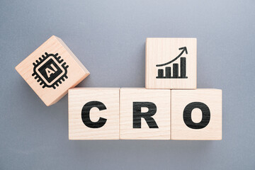 AI Powered Conversion Rate Optimization Strategy Concept