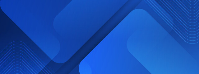 Blue abstract background perfect for digital designs. Features lines and geometric shapes ideal for presentations, websites, or social media visuals