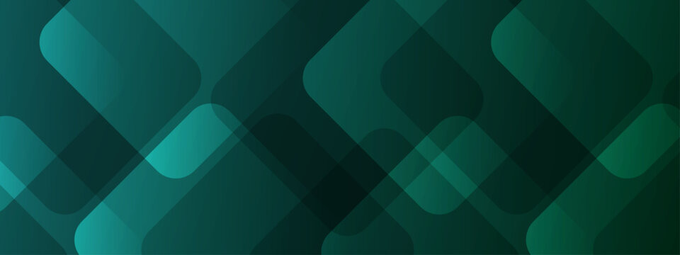 Dark green gradient background with rounded rectangles shapes. Perfect for modern web design, social media graphics, or abstract backgrounds