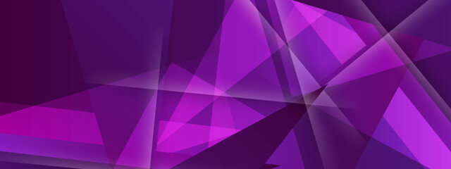 Fototapeta premium Abstract geometric design in purple shades suitable for backgrounds, posters, and digital art with modern aesthetics and artistic appeal