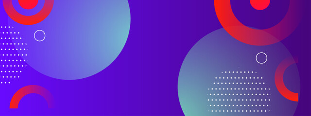 Obraz premium Background with circles, dots, and gradient is perfect for modern graphic designs, web backgrounds, branding, digital art, and presentations