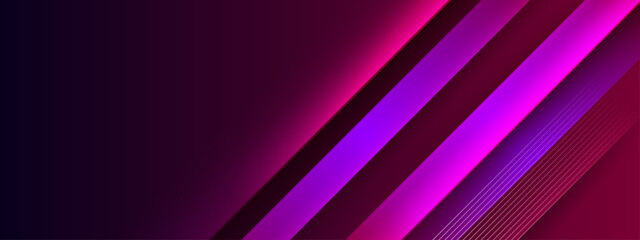 Fototapeta premium Purple abstract background with diagonal stripes and lines. Perfect for posters, social media graphics, website backgrounds, and branding projects