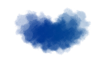 Abstract watercolor color brush strokes on transparent background. Watercolor paint strokes texture PNG 