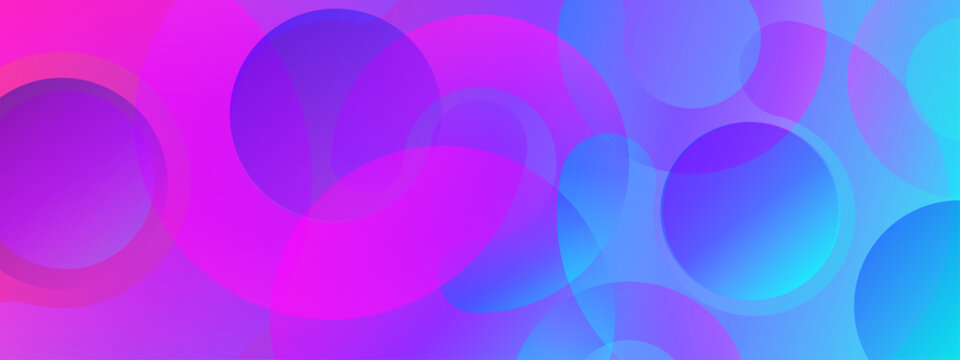 Abstract and vibrant purple and blue gradient circles for web design, social media posts, presentations, and digital artworks. Great for colorful backgrounds