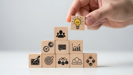 Hand picking innovation from concept blocks