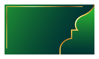 Elegant Ramadan Poster with Gold Islamic Design Elements, Perfect for Festive Greetings and Decorations