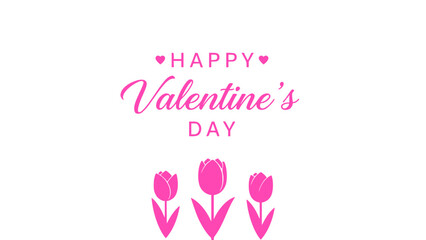 Happy Valentine's Day. Nostalgic Love Letter. Mail, letter or stationery theme. Vintage style postcard. Transparent background SVG version.