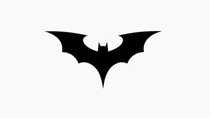 bat on white background