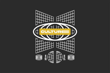 streetwear urban fashion template for printing