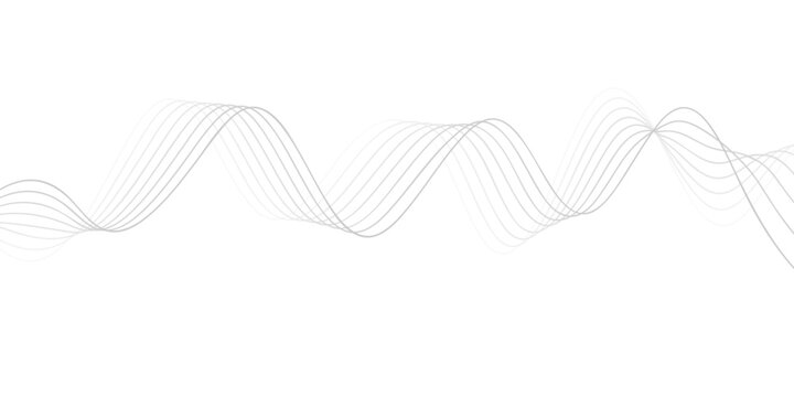 Abstract blue wave background featuring flowing digital lines and gradient curves in a modern vector pattern for business wallpaper design - Powered by Adobe