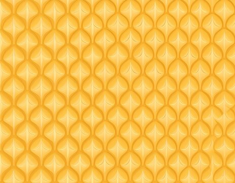 vector illustration of skin surface texture pineapple background 