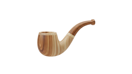 Wooden Smoking Pipe