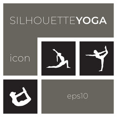 Minimalist black and white vector silhouette