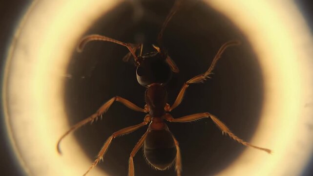 ant extreme macro close up