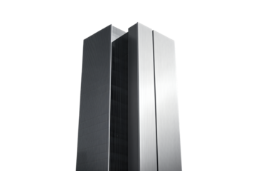 Tall Modern Skyscraper with Reflective Surface