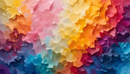 Colorful bright abstract background with paper texture for vibrant and creative design projects