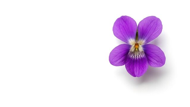 International women's day Purple violet flower blossom isolated on white | international, women's day, purple, flower, equality, celebration.