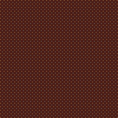 Cute modest geometric polka dot pattern Small gray and yellow polka dots on a dark chocolate brown background Retro, vintage style