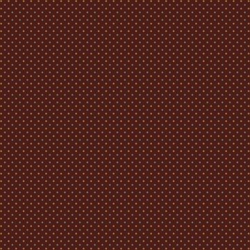 Cute modest geometric polka dot pattern Small gray and yellow polka dots on a dark chocolate brown background Retro, vintage style