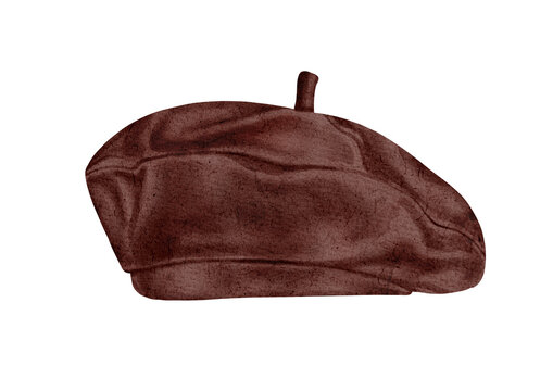 Beret hat illustration