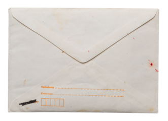 vintage antique postal and mail, envelope, grunge paper design png isolated on transparent background