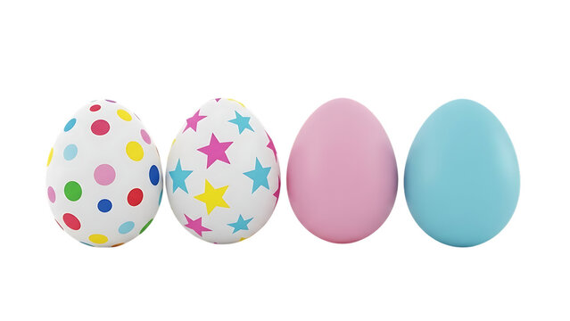 Colorful easter eggs - Powered by Adobe