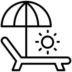 Holiday Outline Icon