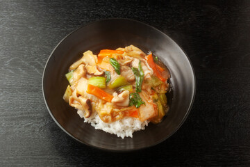 五目あんかけ丼