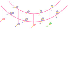 Hand Drawn Kid Toys Illustration 