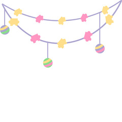 Hand Drawn Kid Toys Illustration 